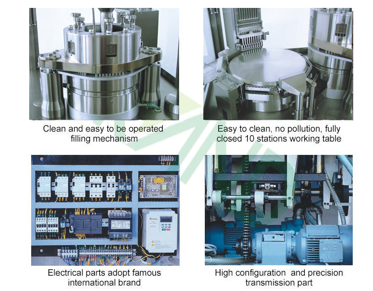 capsule filling machine detail การแสดง 1500cdetail