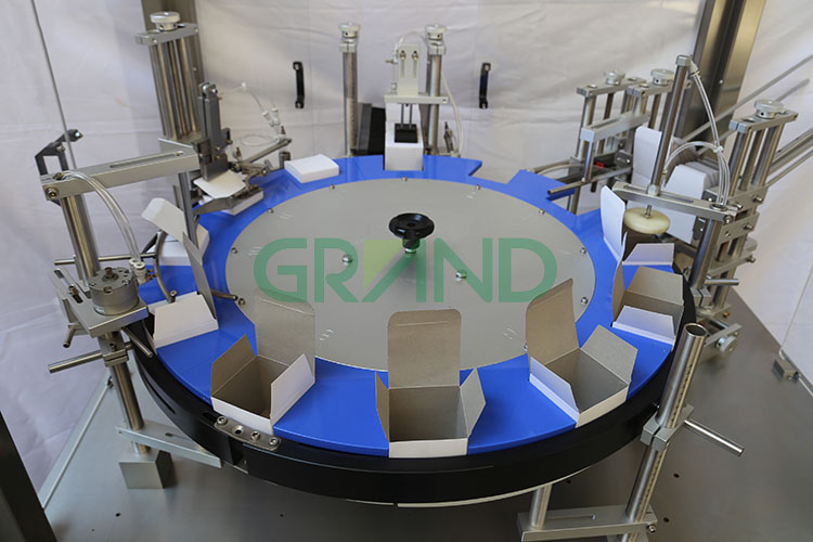 Automatic Vertical Rotary Cartoning Machine details เครื่องเขียนแบบโรตารี่แนวตั้งอัตโนมัติ Machine02