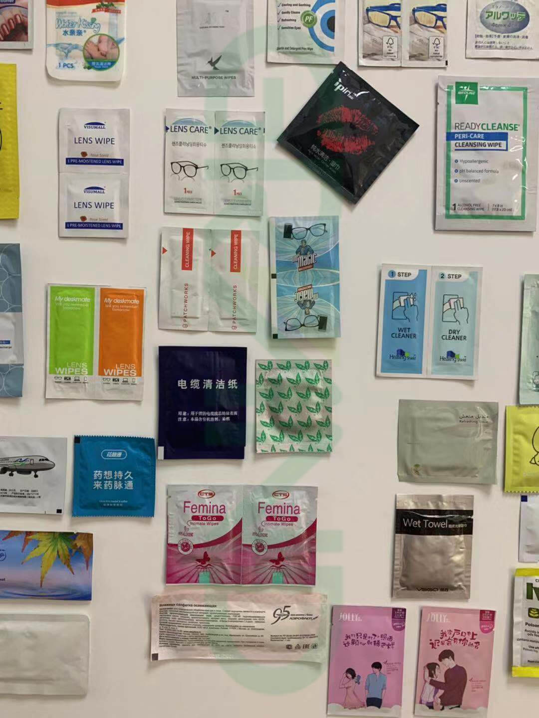 ตัวอย่างเครื่องบรรจุเนื้อเยื่อแอลกอฮอล์อัตโนมัติ