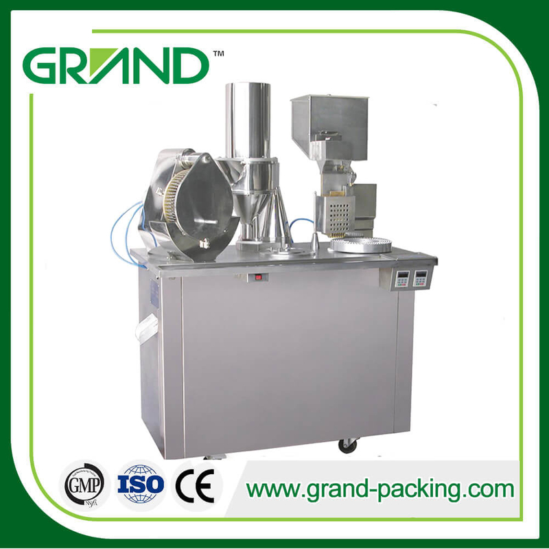 CGN-208D PHADERTICAL POWDER GRANULE ขนาดเล็กเครื่องเติมแคปซูลกึ่งอัตโนมัติ