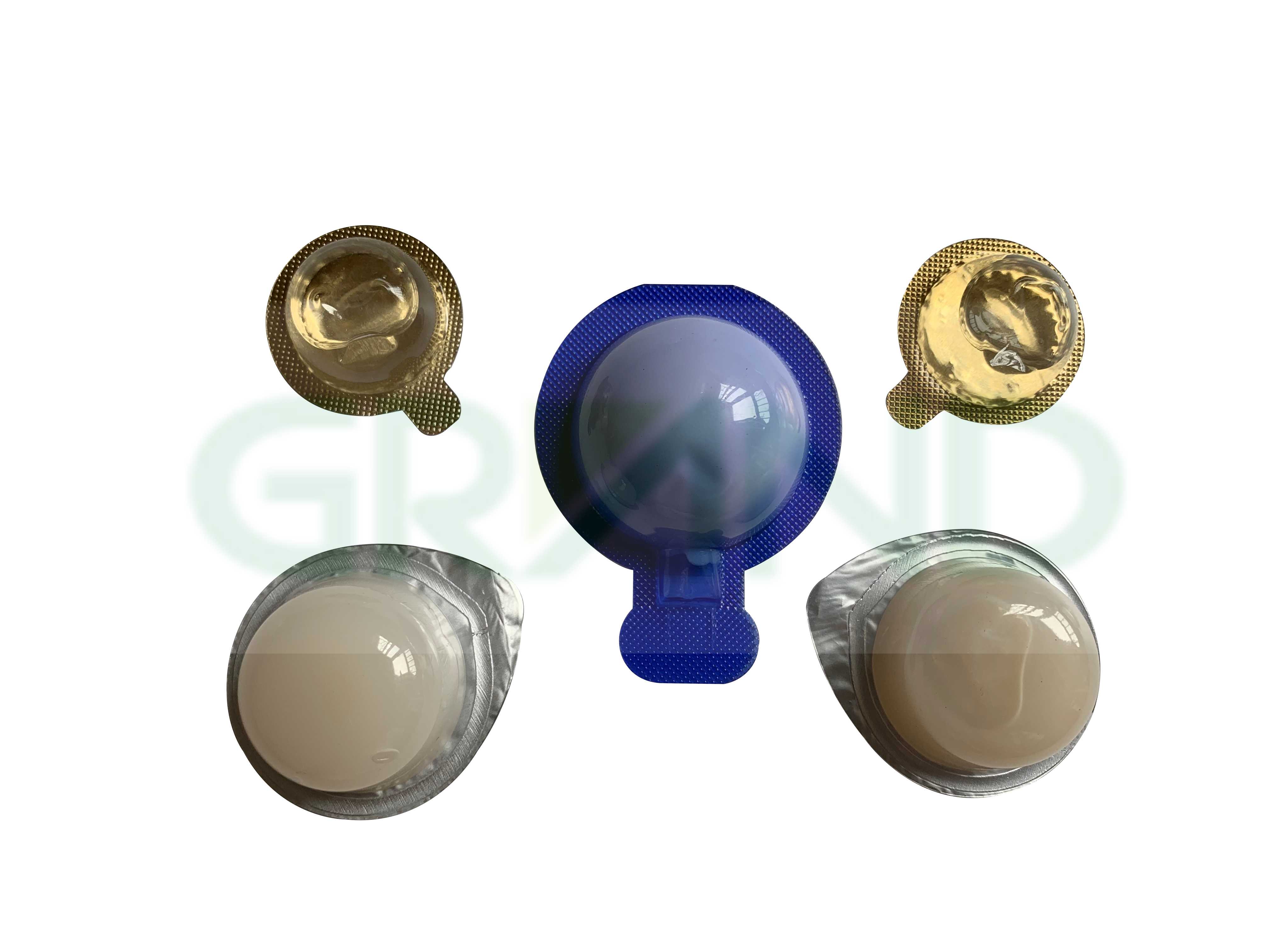  การบรรจุแผลพุพองเป็นครั้งเดียวใช้หน้ากากใบหน้า