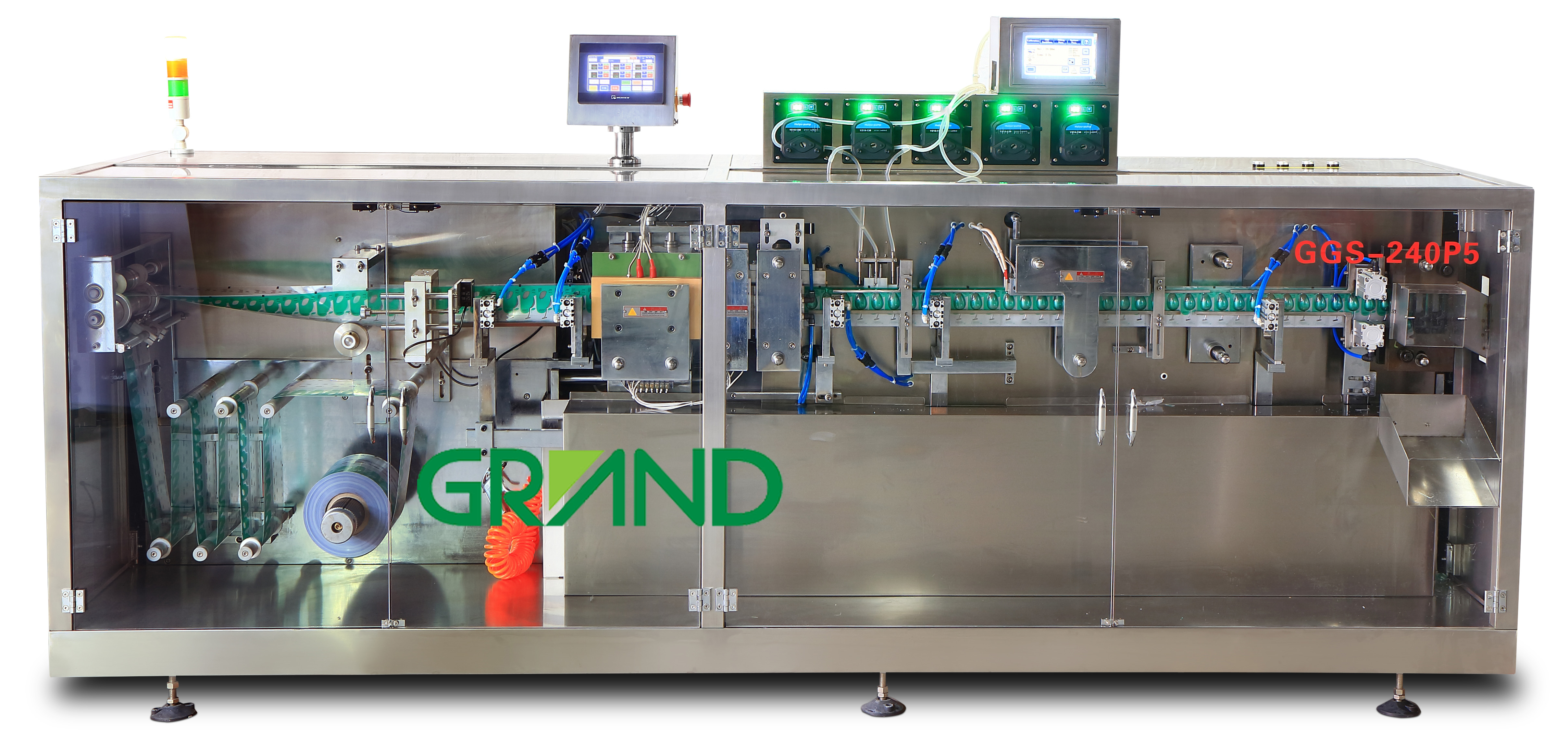 หลอดพลาสติกบรรจุเครื่องปิดผนึก