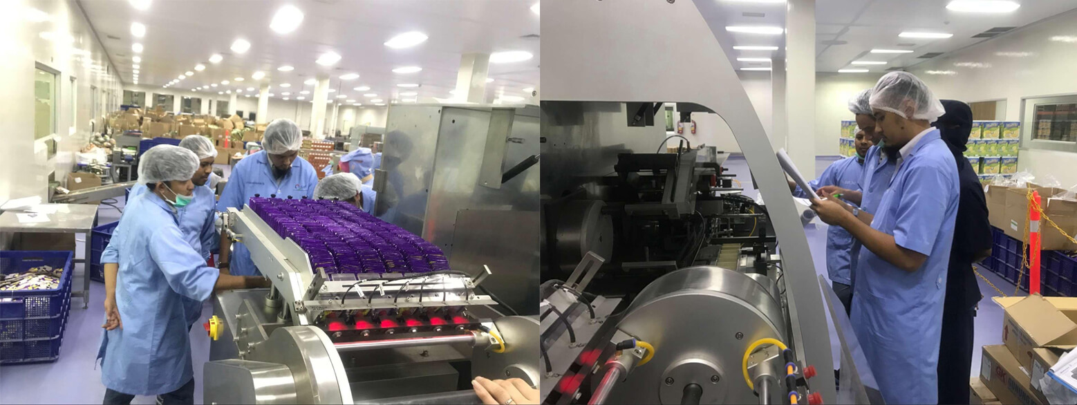 เครื่องบรรจุซองสำหรับลูกค้าชาวอินโดนีเซีย