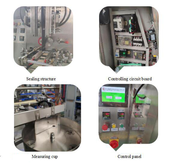 รายละเอียดเครื่องบรรจุหอก Sachet Granule