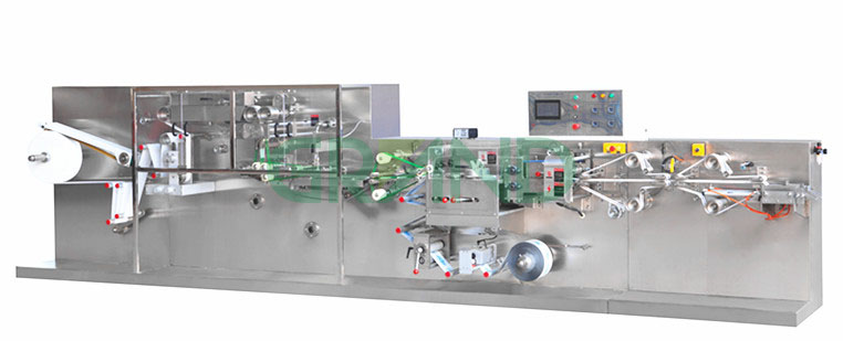 เครื่องบรรจุเนื้อเยื่อเปียกชิ้นเดียวอัตโนมัติ