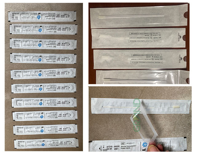 ตัวอย่างอุปกรณ์บรรจุภัณฑ์ของอุปกรณ์รวบรวม
