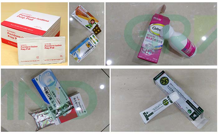 ตัวอย่างเครื่องเขียนกล่อง