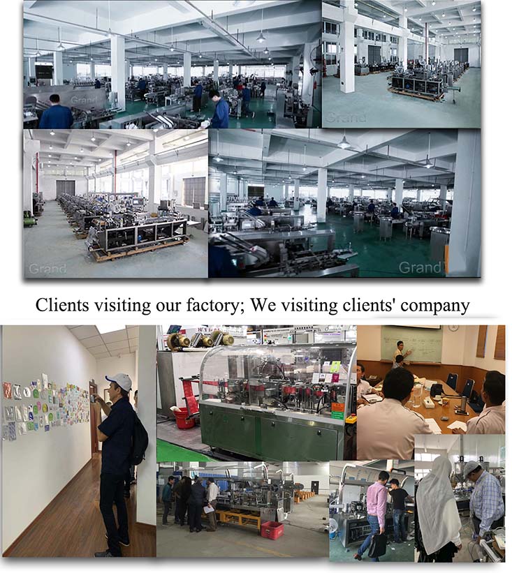 เครื่องบรรจุเนื้อเยื่อเปียกลูกค้า 01