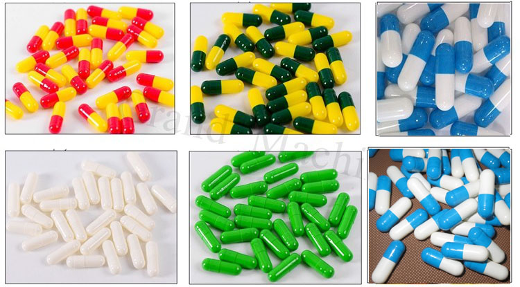 ตัวอย่างเครื่องเติมแคปซูลแบบกึ่ง sutomatic