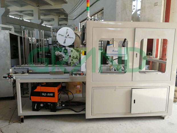 ผ้าเช็ดทำความสะอาดเปียกและเครื่องบรรจุหีบห่อ