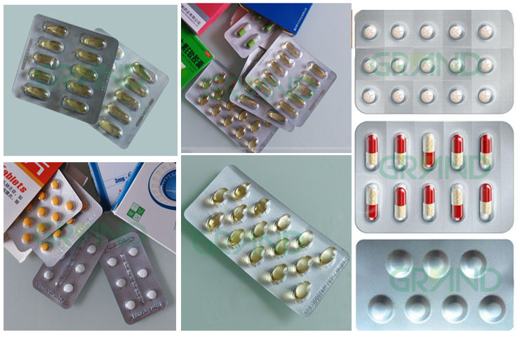 ตัวอย่างเครื่องบรรจุหีบห่อ DPP80-BLISTER